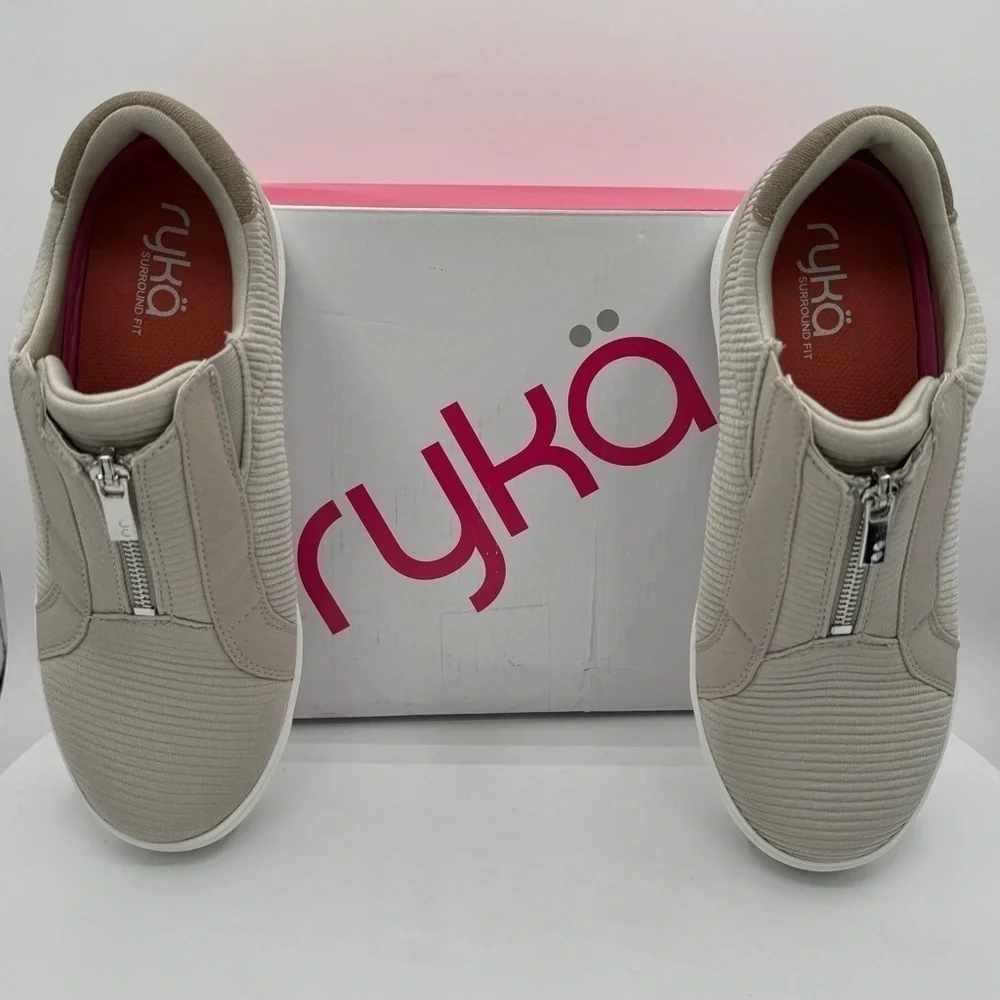 RYKA VIBE WOMENS SPORT CASUAL SNEAKER/SHORT BOOT SIZE 7.5 W/EU 37.5 CLR CHATAUPE